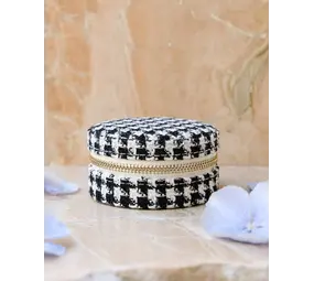 Maison Scarlett Sieradendoosje Yvonne - Pied-de-poule