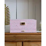 Maison Scarlett Sieradendoos Denise - Pied-de-poule Rose