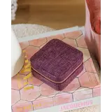 Maison Scarlett Sieradendoos Corinne - Linnen Bordeaux