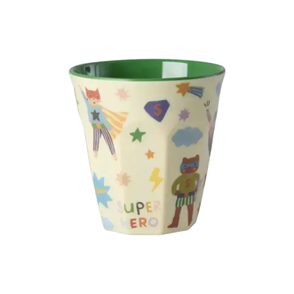 Rice Beker - Hero print - Groen