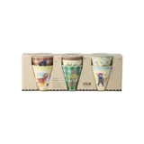 Rice Kleine beker Hero (groen) - set van 6
