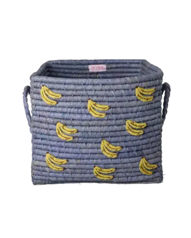 Rice Raffia opbergmand - Bananen all over