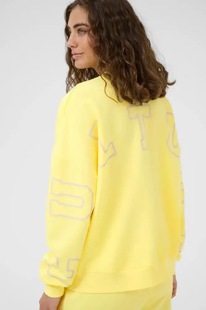 Culture Angela Charlie Sweatshirt - Lemon Meringue
