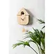 Karlsson Wall Clock Modern Cuckoo Oro - Light Wood Karlsson Wall Clock Modern Cuckoo Oro - Light Wood