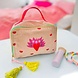 Noi Hamburg Cosmetic Pouch Velvet Loveheart