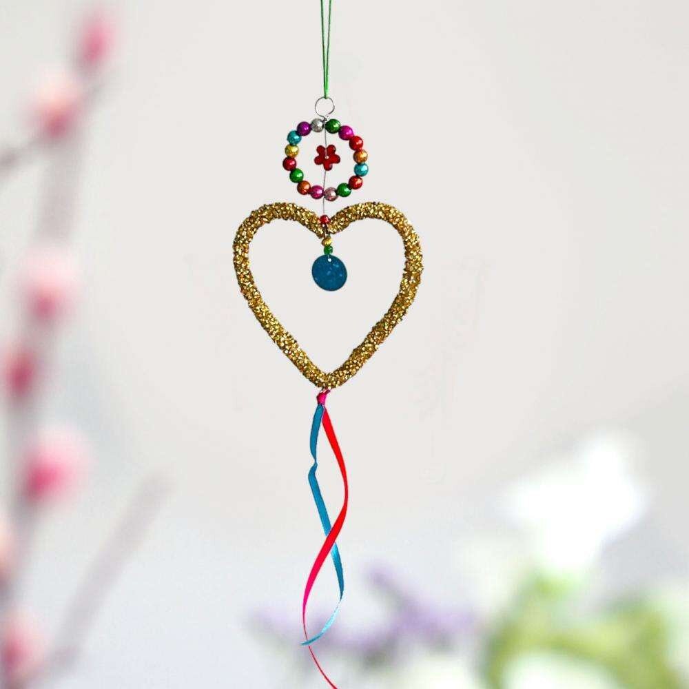 Noi Hamburg Gold Heart Ornament
