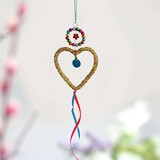 Noi Hamburg Gold Heart Ornament