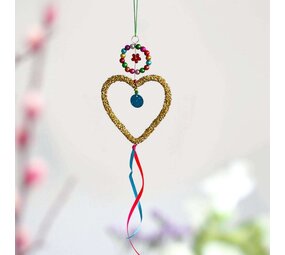 Noi Hamburg Gold Heart Ornament