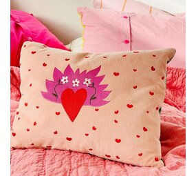 Noi Hamburg Kussen Velvet Loveheart 30x40