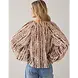Summum Woman Top Tiedye georgette - Brickred Summum Woman Top Tiedye georgette - Brickred