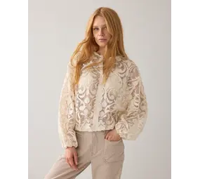 Summum Woman Jacket Lace - Ivory