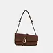 Dolce Vita Alice Shoulder Bag Chocolate Suede