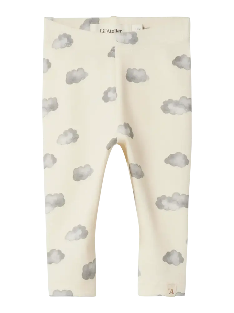 Lil' Atelier Layo Kim Slim Leggings – Turtledove Blue Cloud