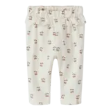 Lil' Atelier Layo Pant – Coconut Milk Cherry
