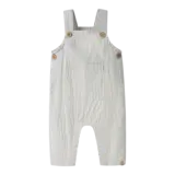 Lil' Atelier Darko Loose Overall – Coconut Milk