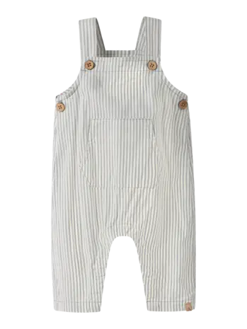 Lil' Atelier Darko Loose Overall – Coconut Milk