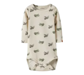 Lil' Atelier Layo Geu LS Slim Body – Coconut Milk Airplane