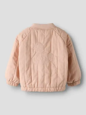 Lil' Atelier Lio Bomber Jacket – Cameo Rose Swan