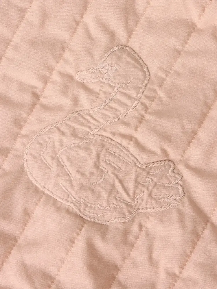 Lil' Atelier Lio Bomber Jacket – Cameo Rose Swan