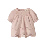 Lil' Atelier Dayna SS Loose Shirt – Peach Whip