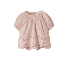 Lil' Atelier Dayna SS Loose Shirt – Peach Whip