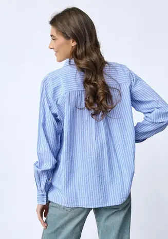 SistersPoint Ibisa Shirt - Blue Stripe