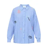 SistersPoint Ibisa Shirt - Blue Stripe