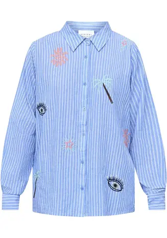 SistersPoint Ibisa Shirt - Blue Stripe
