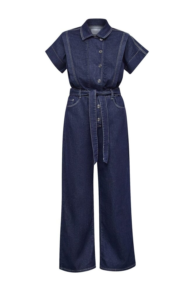 SistersPoint Feba Jumpsuit – Unwashed Denim