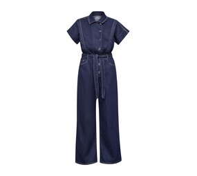 SistersPoint Feba Jumpsuit – Unwashed Denim SistersPoint Feba Jumpsuit – Unwashed Denim