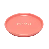 Vondels Ceramic petit four plate OUI OUI!