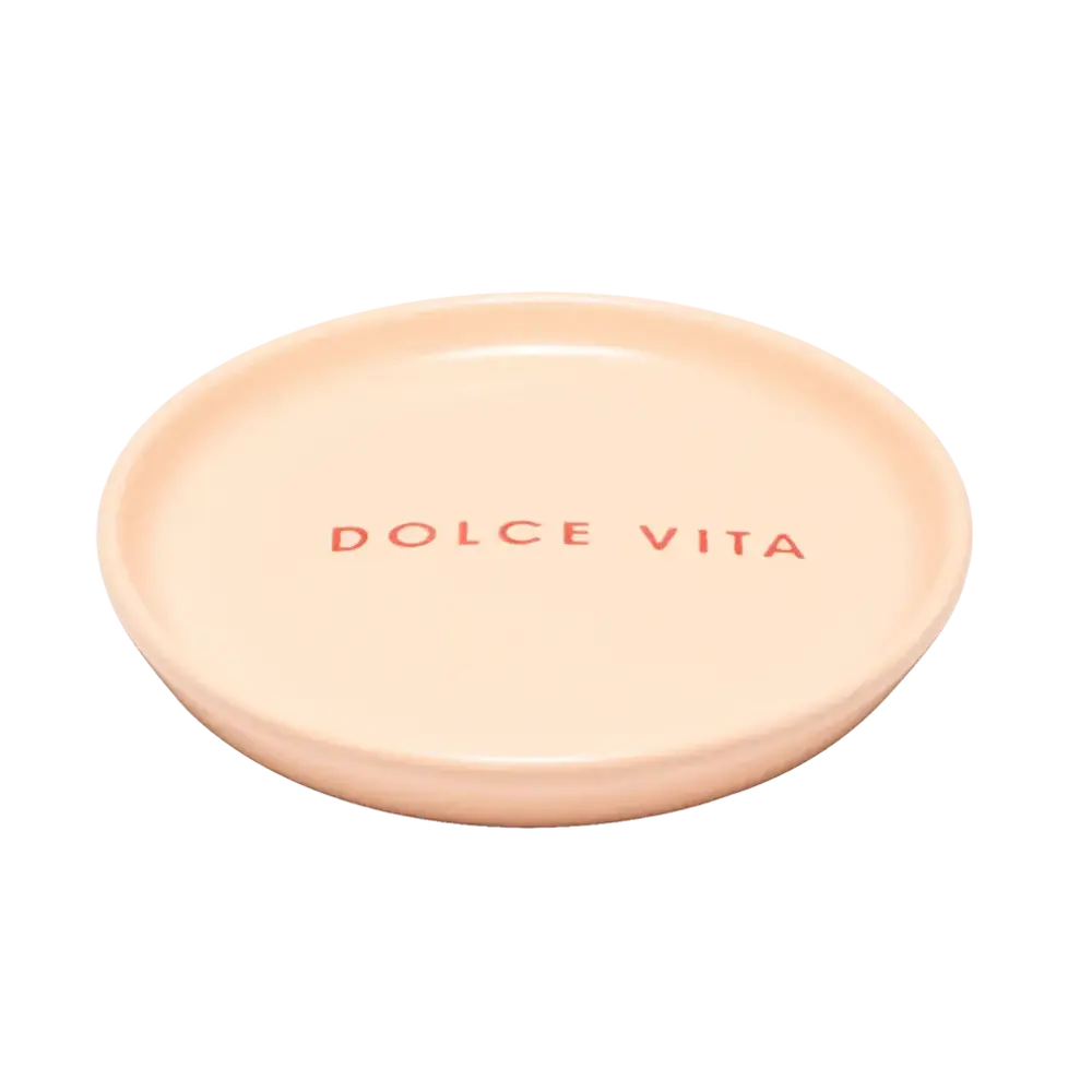 Vondels Ceramic petit four plate DOLCE VITA