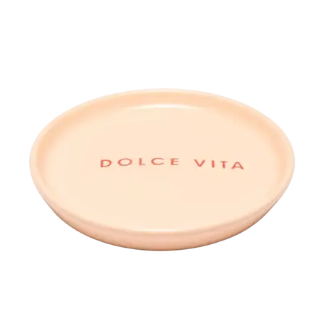 Vondels Ceramic petit four plate DOLCE VITA