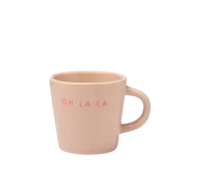 Vondels Ceramic espresso cup OH LA LA Vondels Ceramic espresso cup OH LA LA