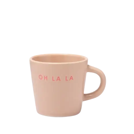 Vondels Ceramic espresso cup OH LA LA Vondels Ceramic espresso cup OH LA LA
