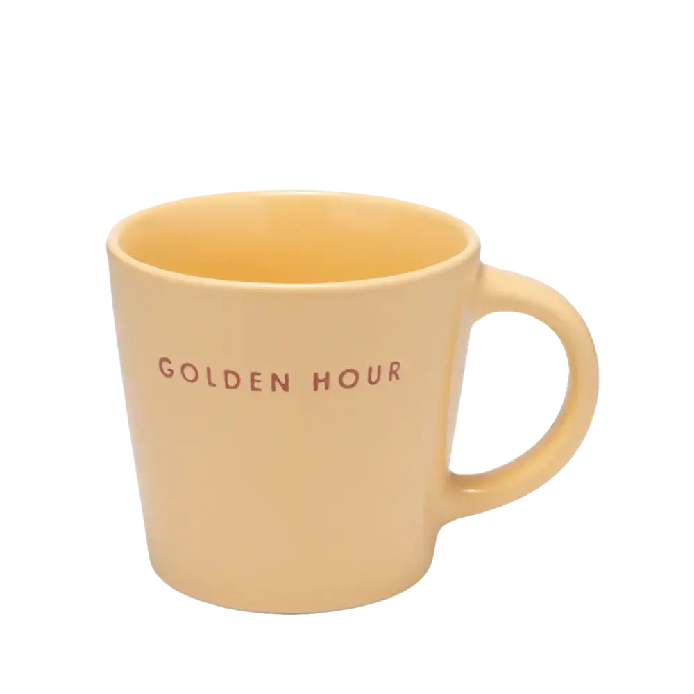 Vondels Ceramic cappuccino cup GOLDEN HOUR