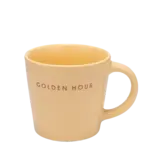Vondels Ceramic cappuccino cup GOLDEN HOUR