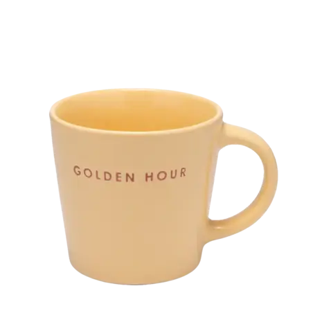 Vondels Ceramic cappuccino cup GOLDEN HOUR