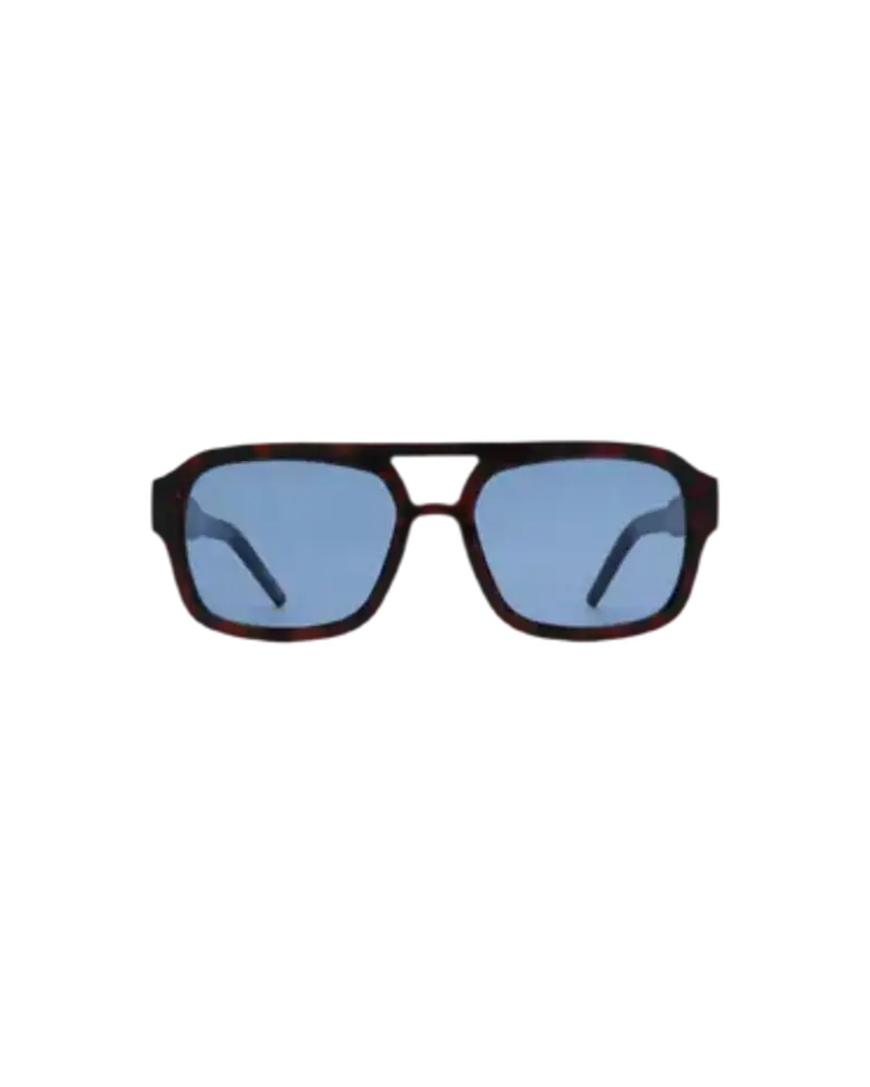 A.Kjaerbede Zonnebril Kaya - Demi Tortoise (Blue Lens)