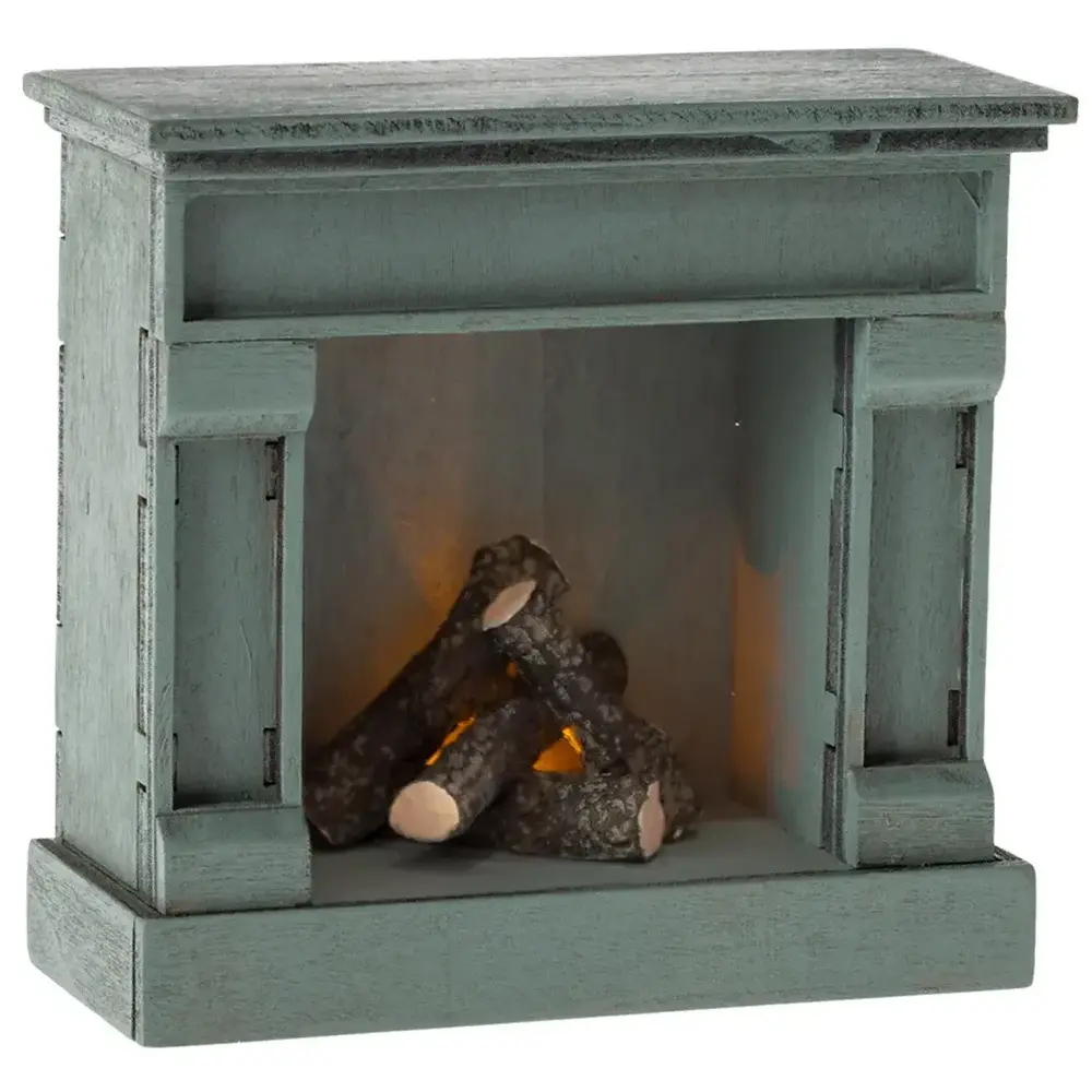 Maileg Openhaard - Blue