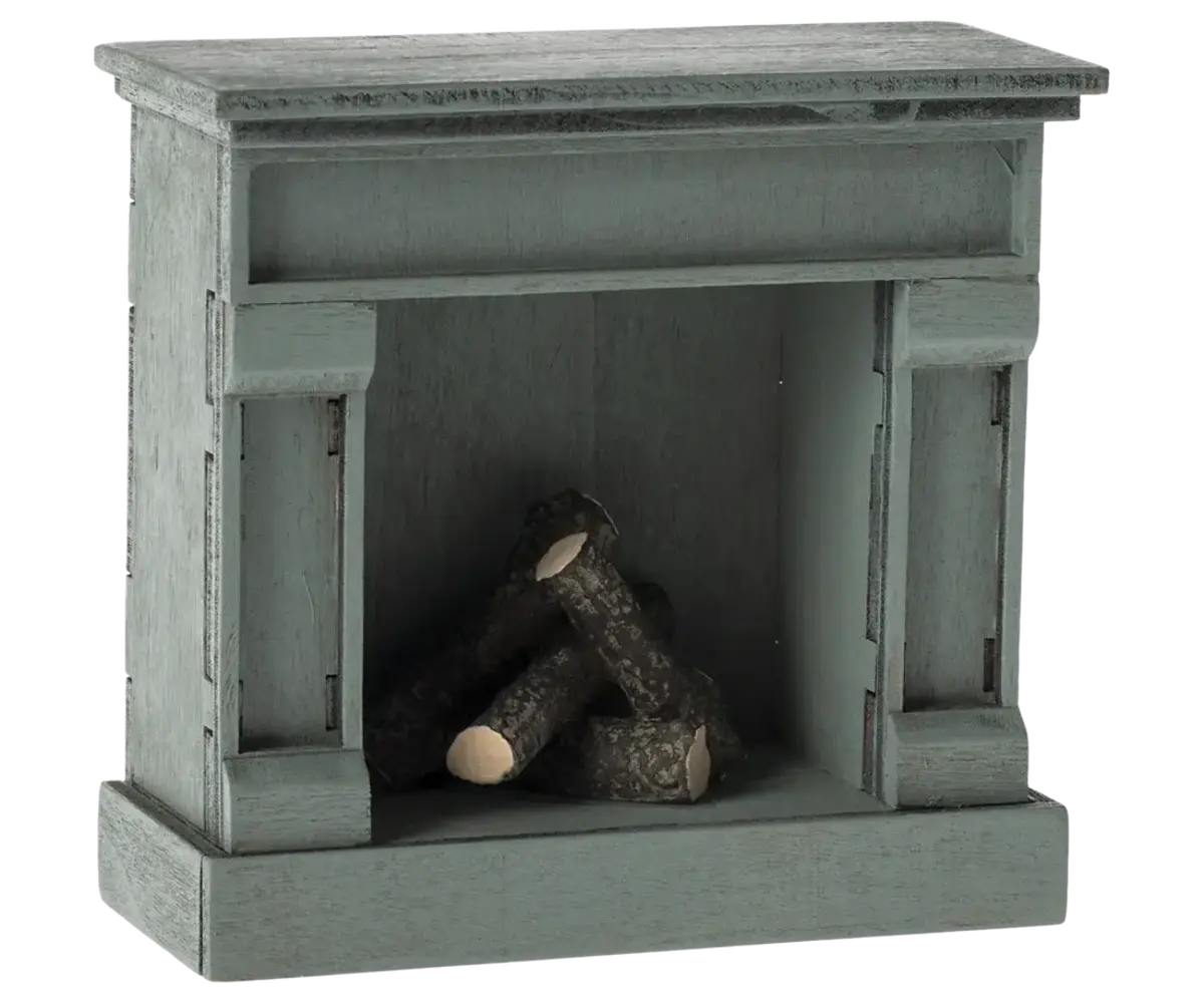 Maileg Openhaard - Blue