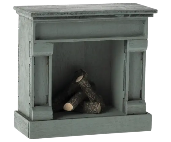 Maileg Openhaard - Blue