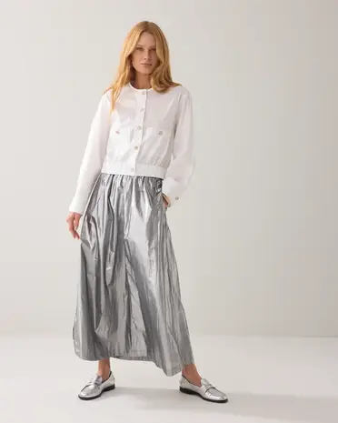 Summum Woman Skirt Silver