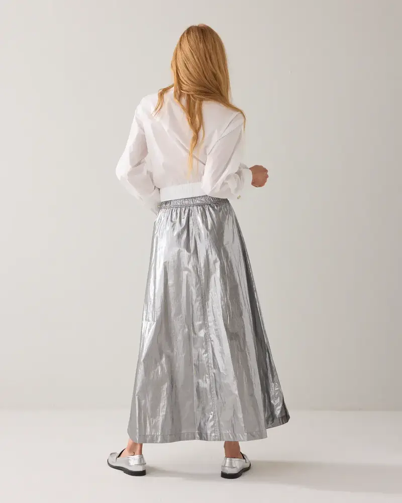 Summum Woman Skirt Silver