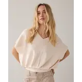 Summum Woman V-neck sweater Viscose blend knit - Ivory