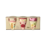 Rice Beker - Koraal - Ocean - Set van 6