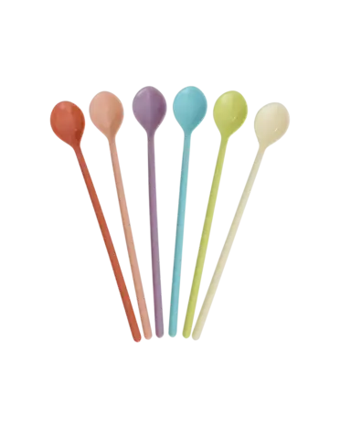 Rice Latte Macchiato lepels - Set van 6