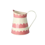 Rice Metalen kan - Creme met roze