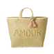 Rice Raffia Tas - Amour
