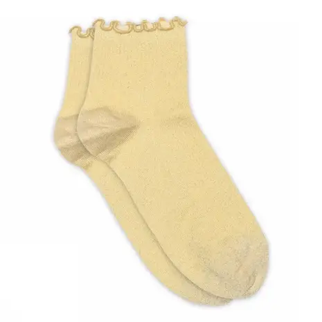 MP Denmark Lis glitter short socks - Moonstone
